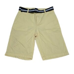 Childrens PLACE Kids Yellow Shorts with Belt
